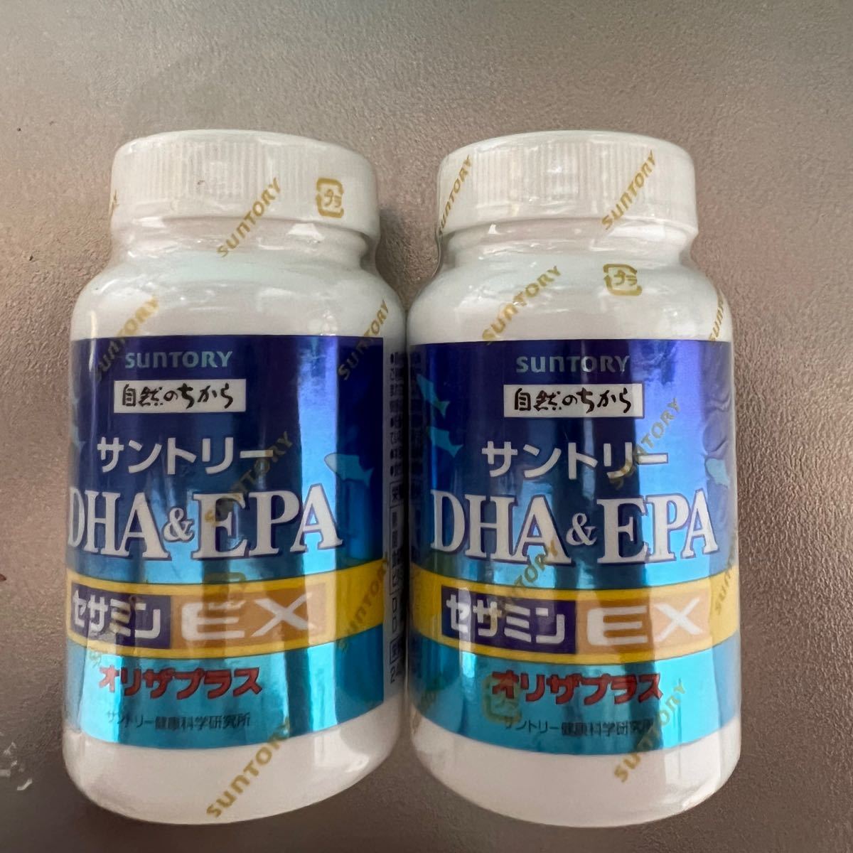 人気機種 新品サントリー自然のちから DHA&EPA+セサミンEX 240粒 2個