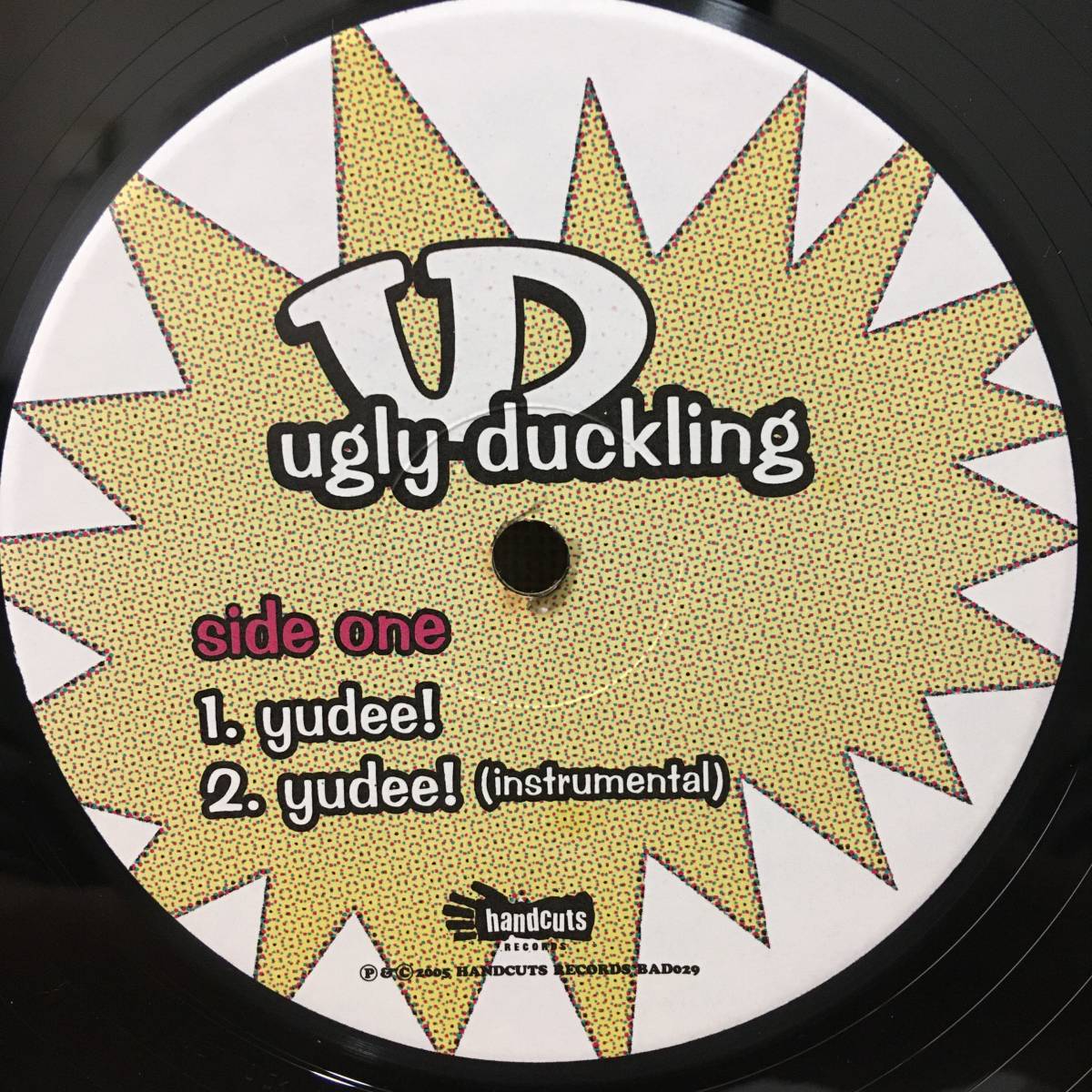 Ugly Duckling / Yudee! - Shoot Your Shot　[Handcuts Records - BAD029]_画像3