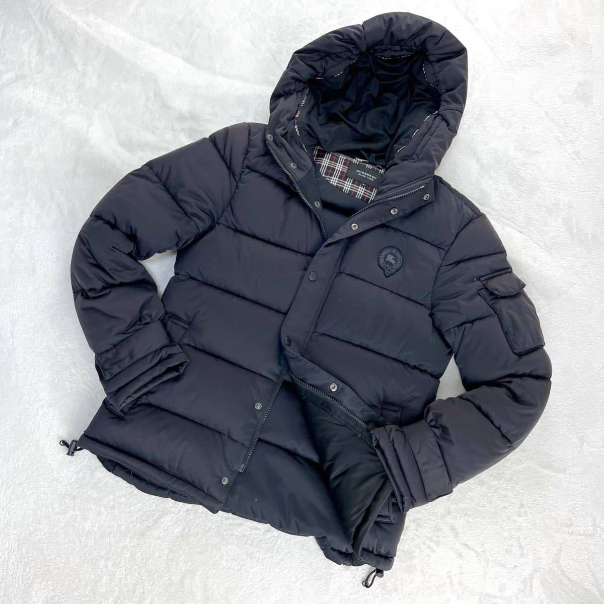 バーバリーブラックレーベルBURBERRY BLACK LABEL 高級ホワイトグース