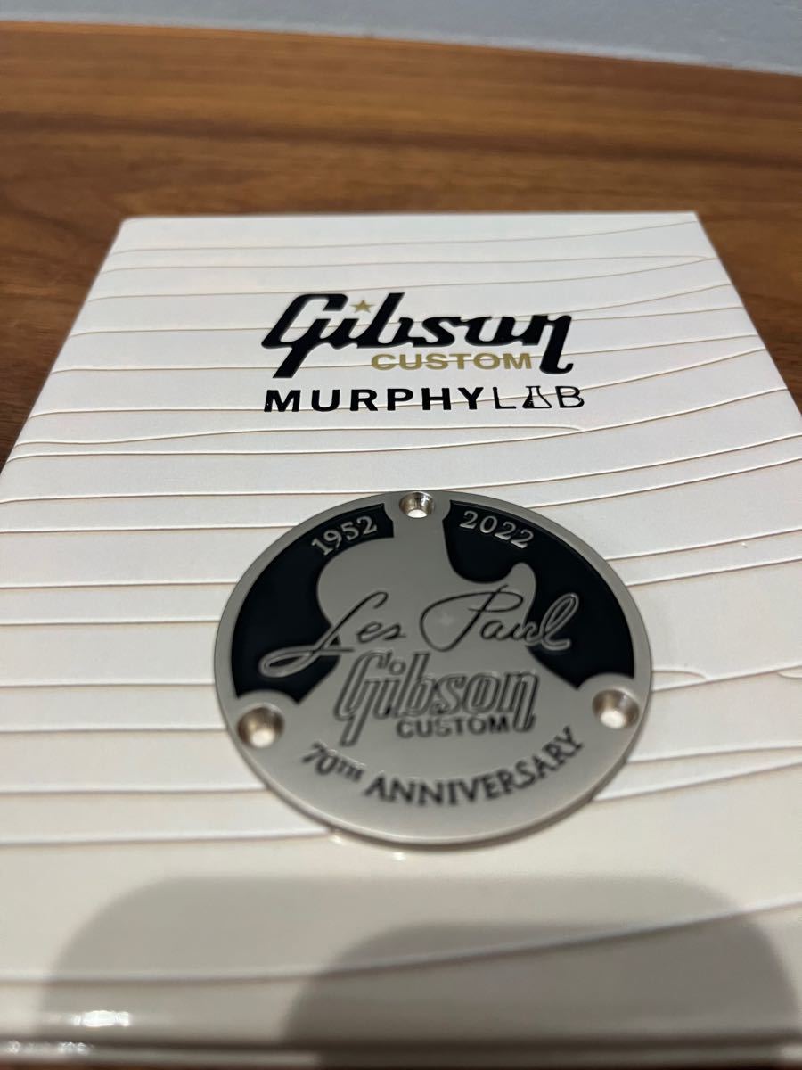 【値下げ不可】Gibson CS Les Paul 70th Anniversaryメダリオン バックプレート