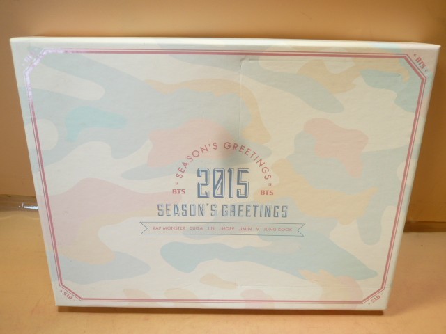最大41%OFFクーポン BTS 防弾少年団 Season's Greetings 2015 DVD