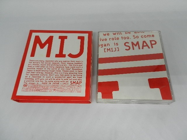 最安挑戦！ SMAP Live MIJ〈3枚組〉 初回 ライブ DVD ジャニーズ zppsu