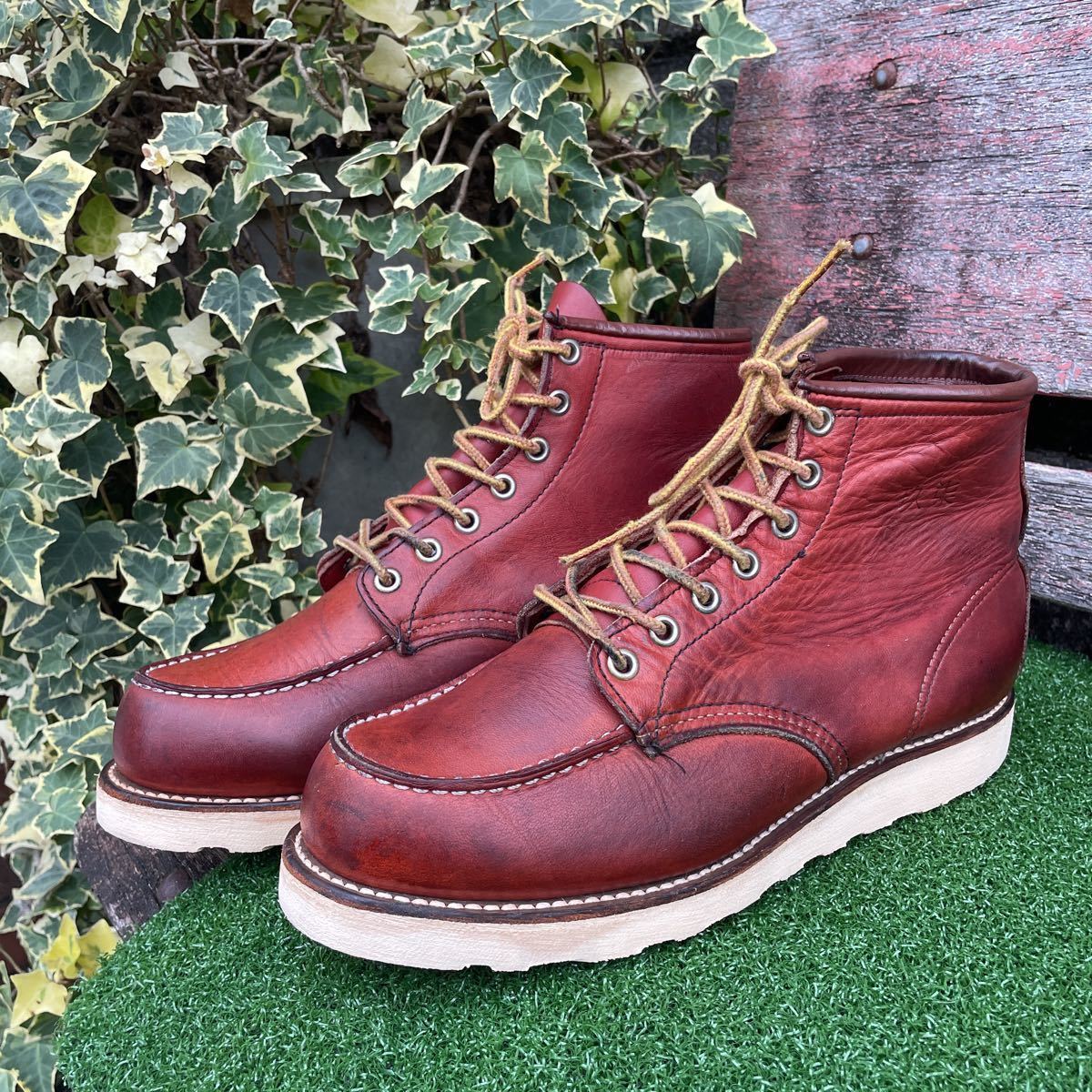 RED WING 8875 98年製 香港変換モデル スクエア犬タグ | monsterdog.com.br