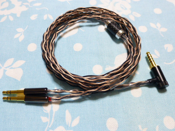 T1 2nd 3rd MDR-Z7 MOGAMI 2799 八芯 ブレイド編 4.4mm5極 L字 高品質ver HA-SW01 Z1R Fiio M17 ZX507 Cayin N8 R2R2000 ZEN DAC ZEN CAN_画像1