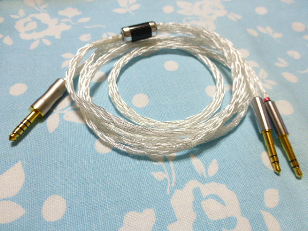 T1 2nd 3rd MDR-Z7 Z1R 銀メッキOFC 16芯 ブレイド編み 4.4mm5極 トープラ販売 200cm 長め Amiron home HA WM90-B (T3-01 03 HiFiMAN 可_画像1