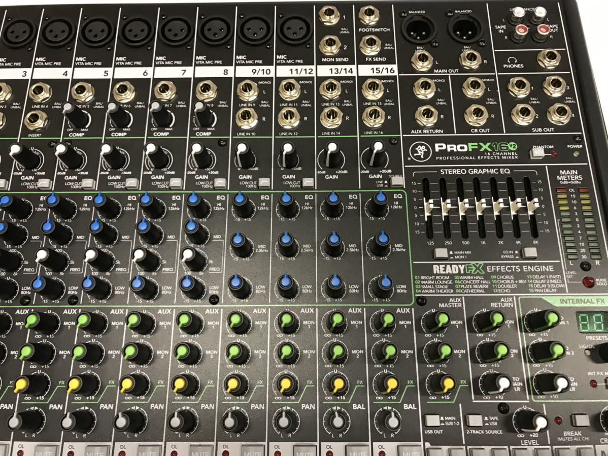 MACKIE PROFX 16v2 アナログミキサー | www.lebarbacot.fr