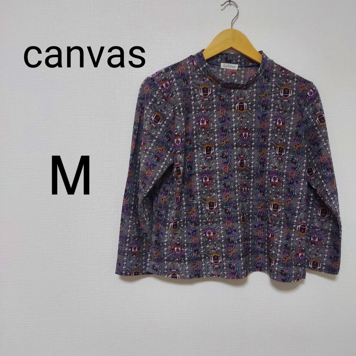 今年も話題の ベネトン BENETTON 柄シャツ 長袖シャツ 花柄 総柄