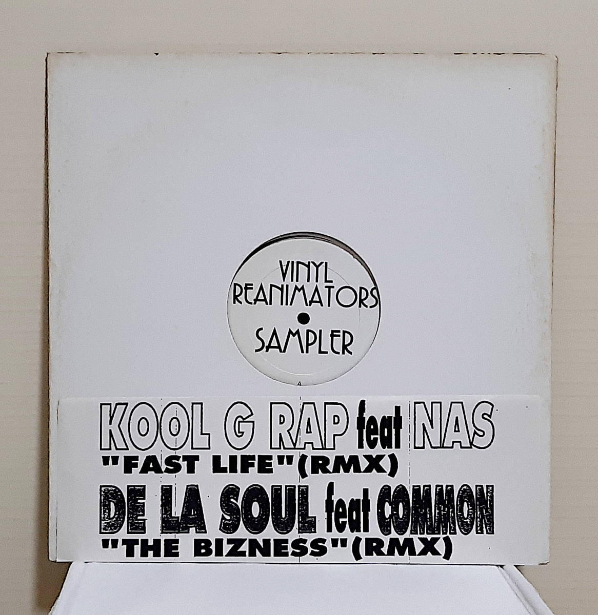 即決送料無料【人気盤/US12インチレコード】Vinyl Reanimators Remixes ('96年) / Kool G Rap & Nas / De La Soul / ヒップホップ