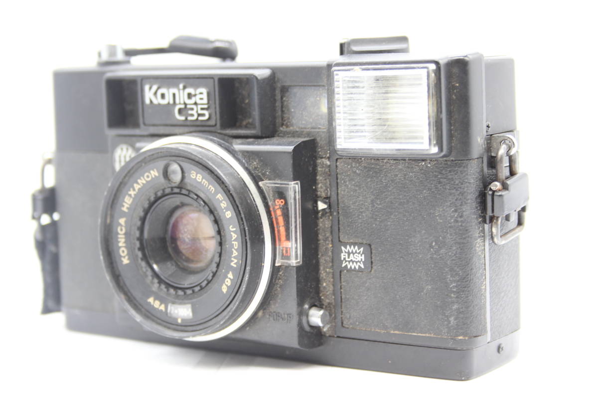 ★実用美品★ コニカ Konica C35 AF Hexanon 38mm F2.8 コンパクトカメラ 8770_画像1