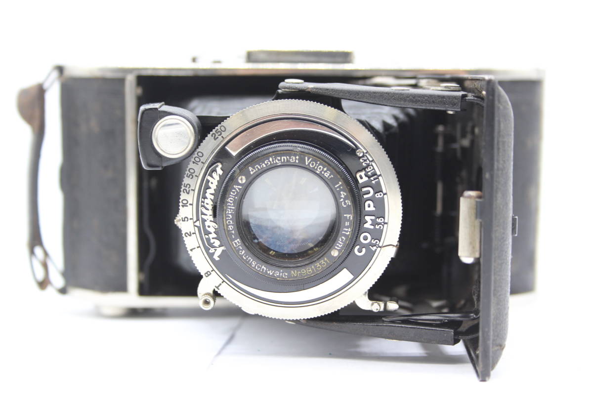 ★訳あり特価★ フォクトレンダー Voigtlander Bessa Anastigmat 11cm F4.5 蛇腹カメラ 9055_画像2