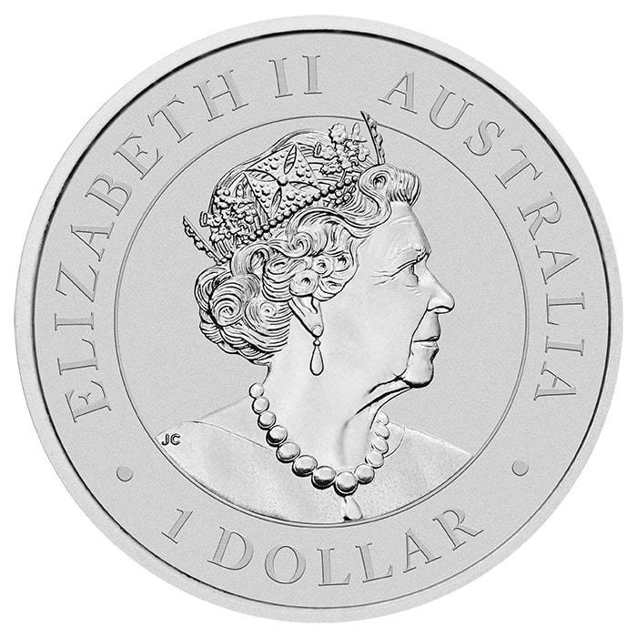 [保証書・カプセル付き] 2022年 (新品) オーストラリア「コアラ」純銀 1オンス 銀貨_画像2