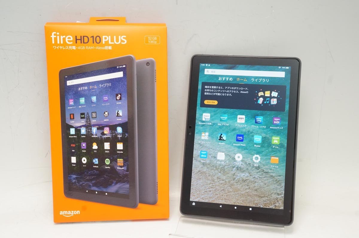 美品】Fire HD 10 Plus (第11世代) タブレット 10.1インチHD