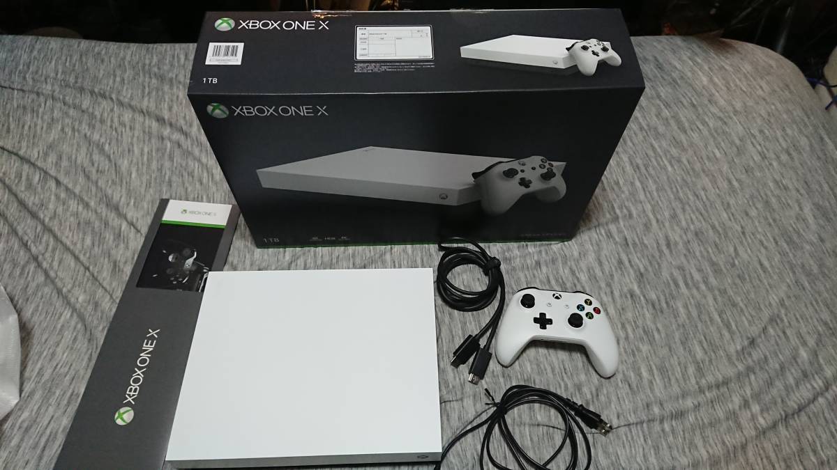 XBOX ONE X ホワイト スペシャル エディション 動作確認 リセット済(Xbox One本体)｜売買されたオークション情報、yahooの商品情報をアーカイブ公開  - オークファン（aucfan.com）
