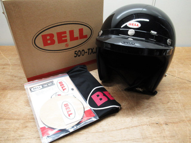 BELL ベル ジェット ヘルメット ブラック SOLID BLACK 500-TXJ XL 63 