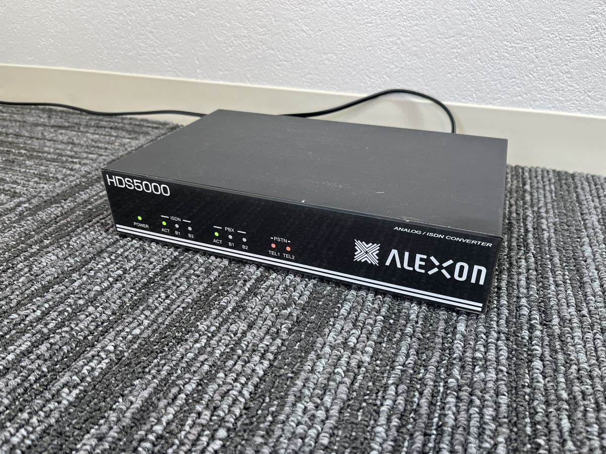 アレクソン ALEXON HDS5000 ひかり・ISDNビジネスフォン接続