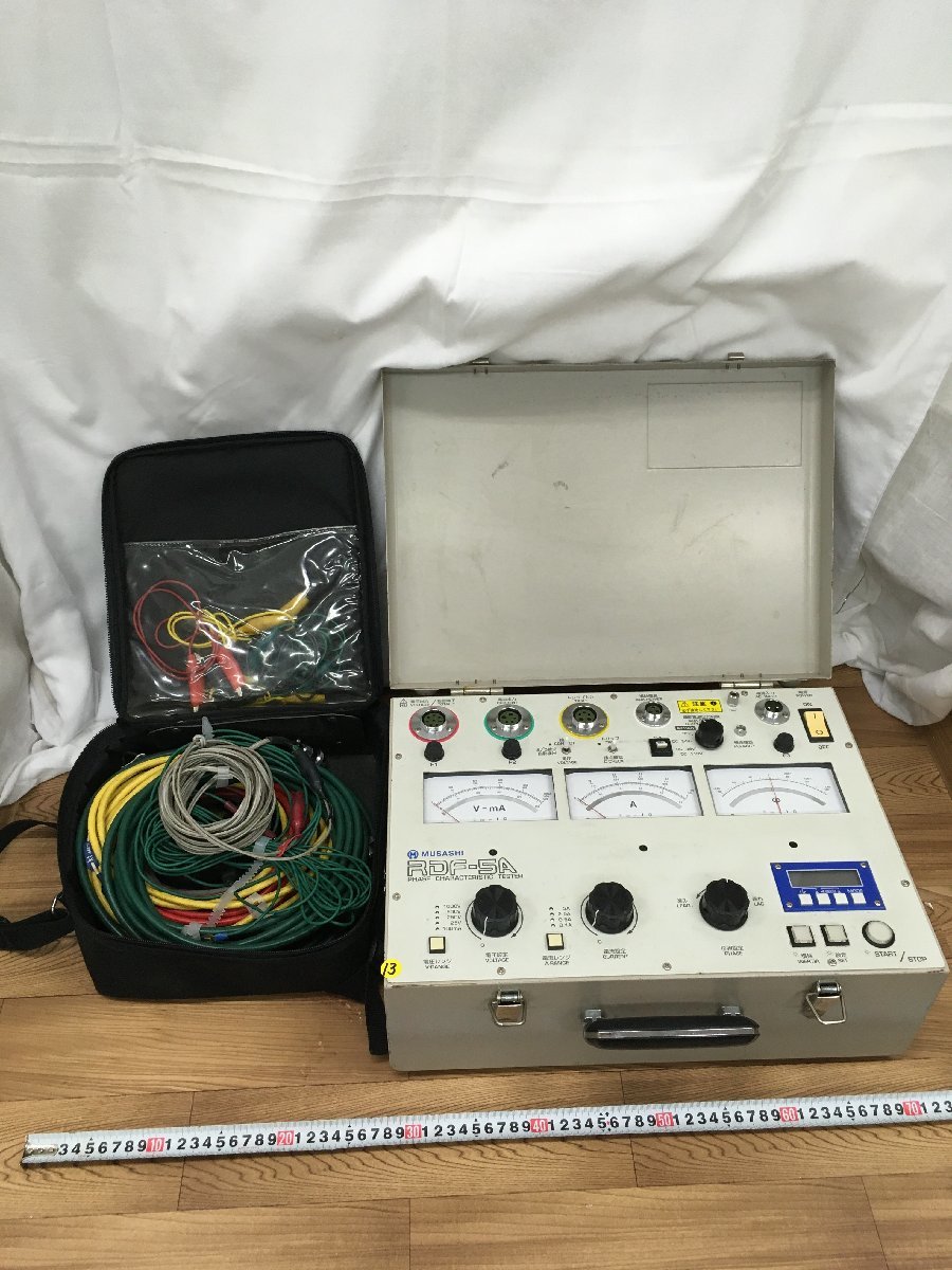 品】ムサシ 位相特性試験機 RDF-5A /ITQIAIO52JWG - 工具、DIY用品