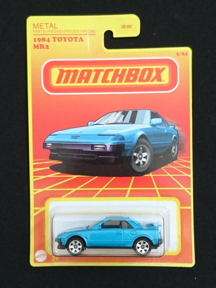 * Matchbox * Target limitation 1984 TOYOTA MR2 blue meta left steering wheel light down Toyota 1984 AW11 AW Target 2022 ( postage 220 jpy ~)