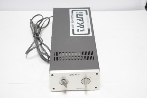 良品 SONY ソニー HA-55 MCヘッドアンプ #783 | transparencia