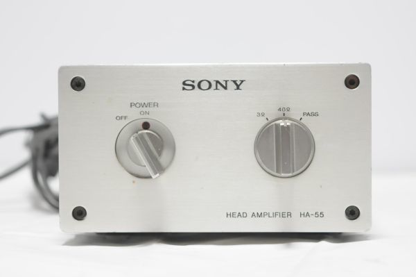 最も優遇 良品 SONY ソニー HA-55 MCヘッドアンプ #783 ソニー