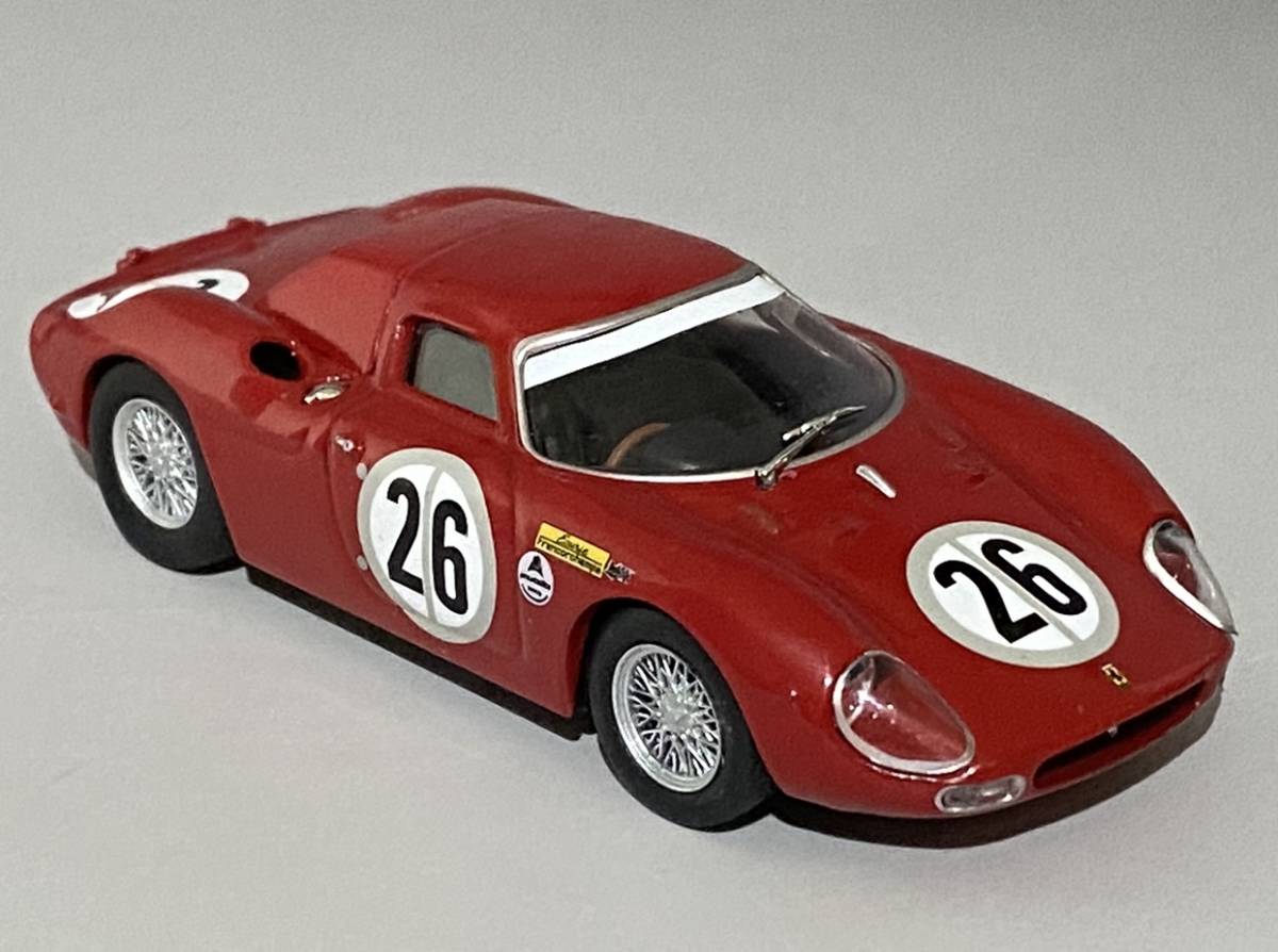 1/43 Ferrari 250 LM Ecurie Francorchamps - 24h Daytona 1966 #26 ◆ Leon “Elde” Dernier, Jacky Ickx ◆ フェラーリ - アシェット_画像1