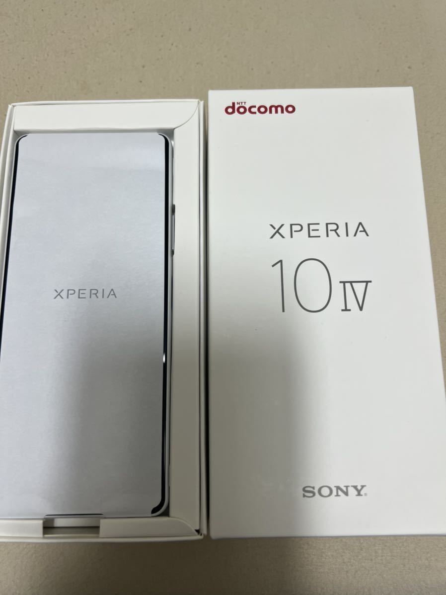 【新品未使用】Xperia 10 IV ブラック 128 GB SO-52C