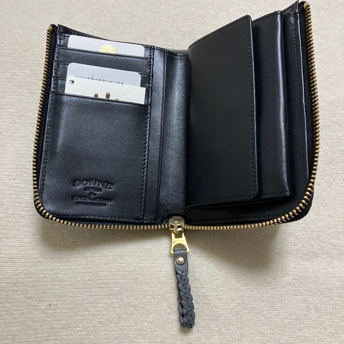 SALE/60%OFF】 ゾンネ SONNE 二つ折り財布(L字ファスナー) 5223225