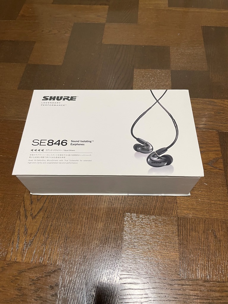 Yahoo!オークション - SHURE SE846-K-A ブラック 中古 おまけ(バ...
