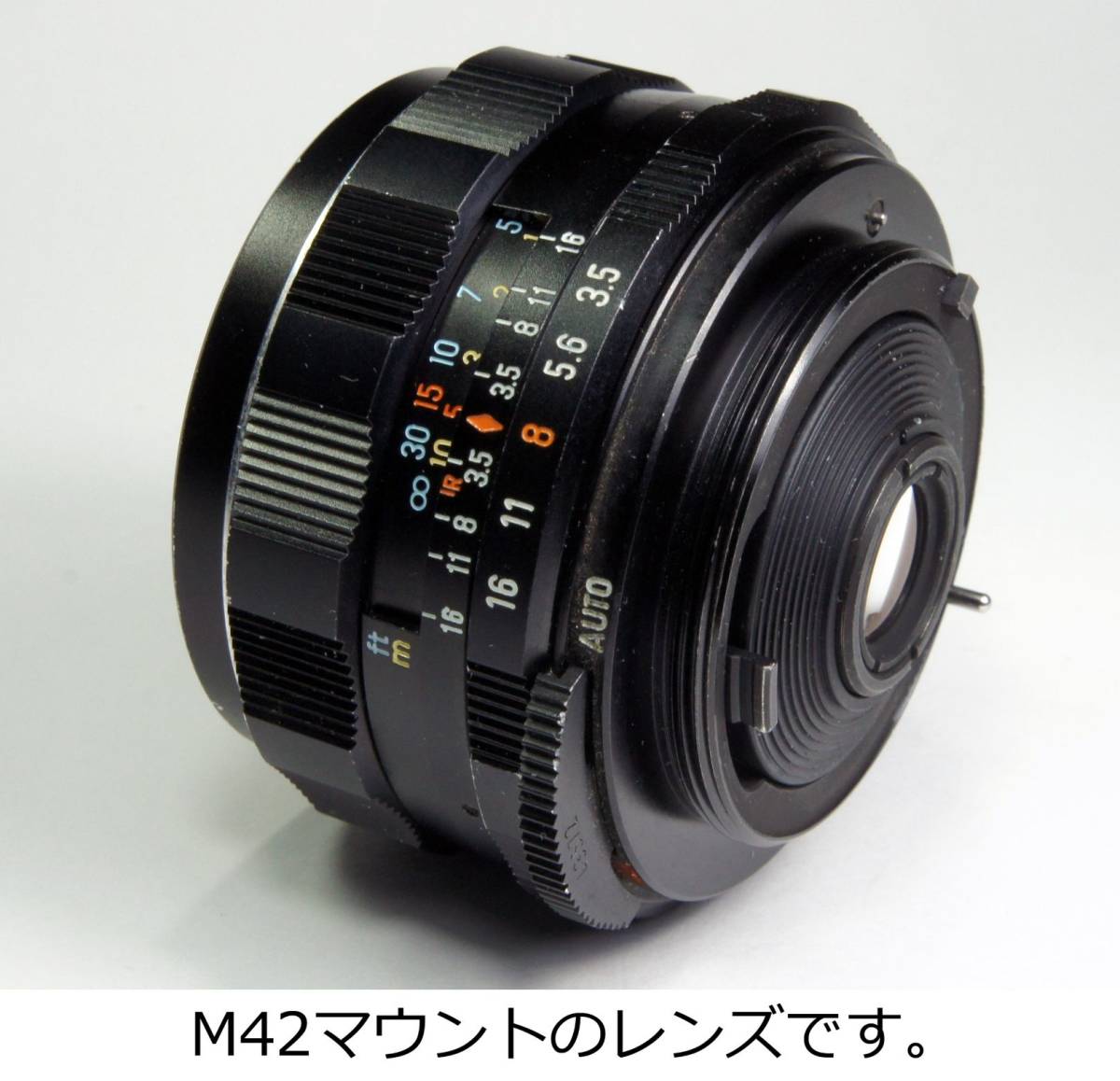 分解整備・実写確認済 Super-Multi-Coated TAKUMAR 35mm F3.5 クリアな青空描写が美しい広角オールドレンズ 操作感も良好【送料520円】_画像4