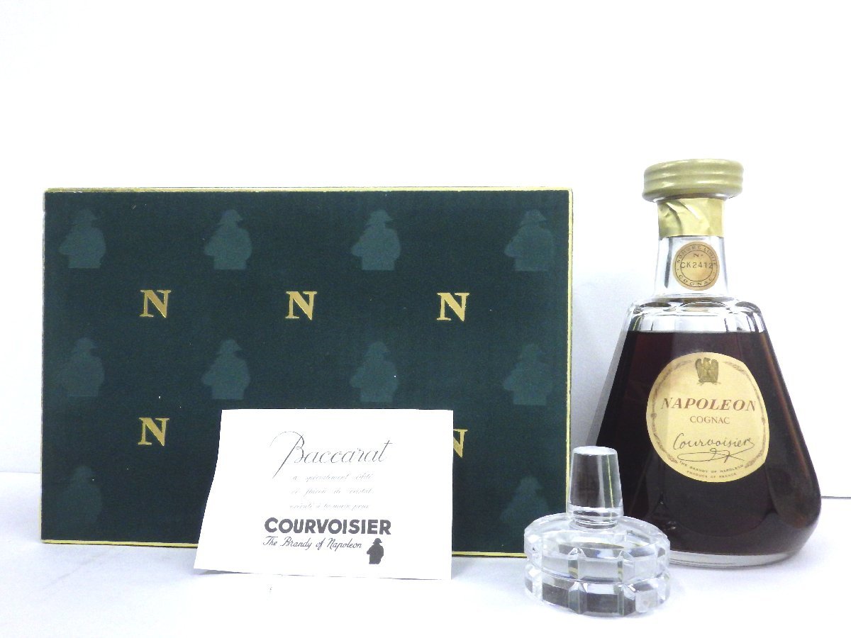 古酒 未開栓 COURVOISIER クルボアジェ NAPOLEON ナポレオン バカラ