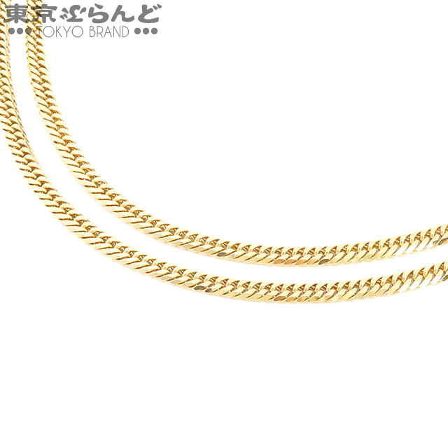 スタイリッシュシンプル ③K18YG チェーンネックレス 40.5cm 750 ik