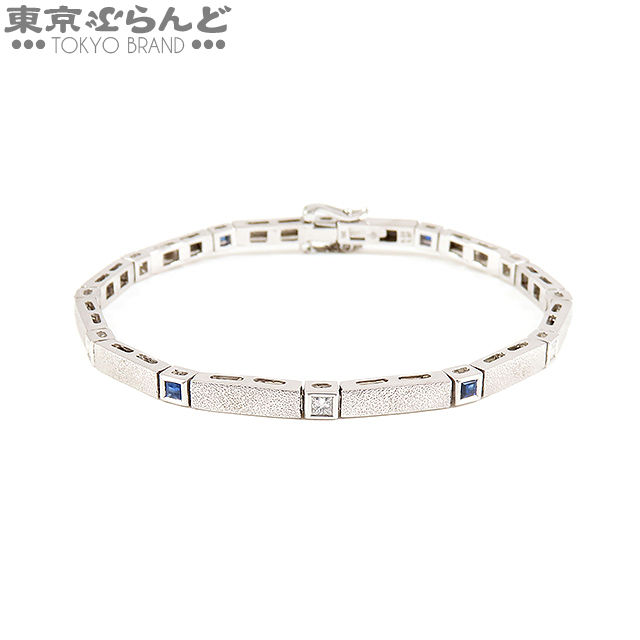 得価大得価 ダイヤモンド K18WG バーデザイン0.3ct ブレスレット 最新作