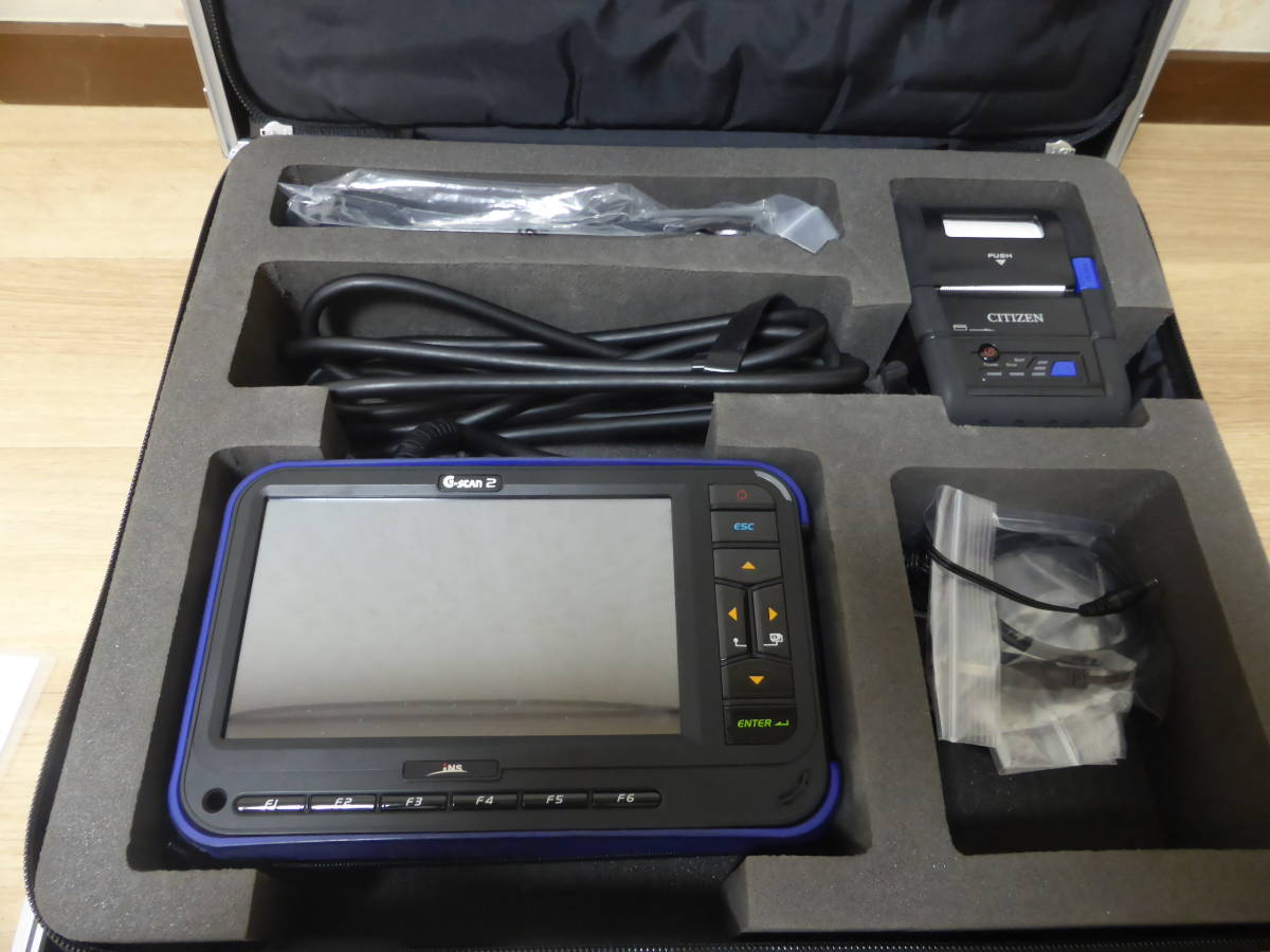 希少☆G-scan2 自動車故障診断機 高機能スキャンツール メンテナンス 故障 修理 業務用 起動確認済み ジャンク扱い☆