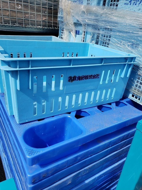 c2A[ new length 040918-2(27)] strengthen plastic container out size 36cmX54X depth 19cm