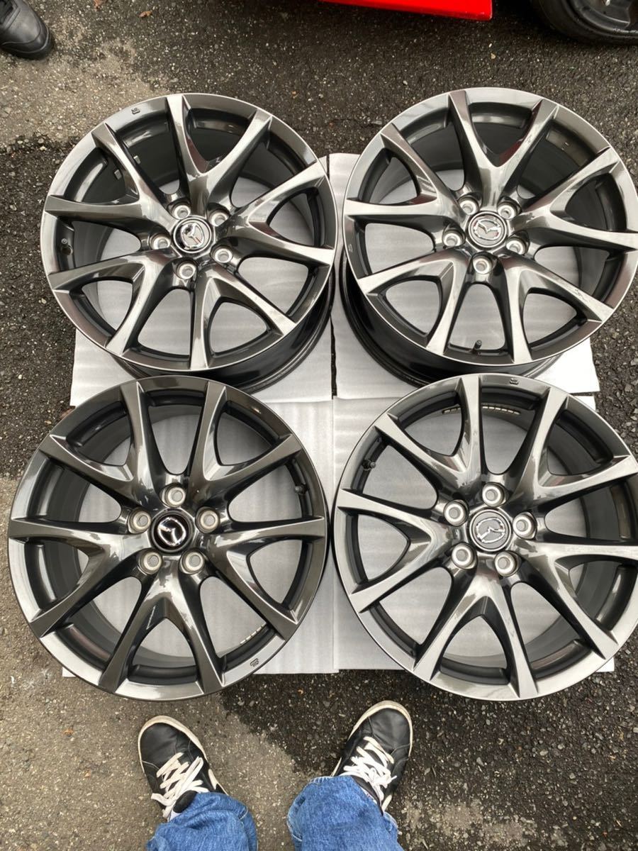 超格安一点 美品 RX-8 後期 限定 スピリットR アルミホイール 4本