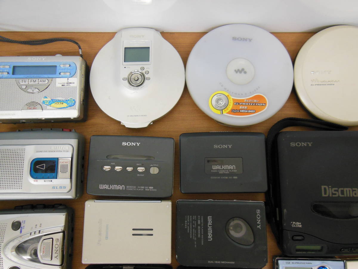 Yahoo!オークション - 1円スタ ウォークマン40台セット CD/MD Yahoo!オークション - 1円スタ ウォークマン40台セット CD/MD