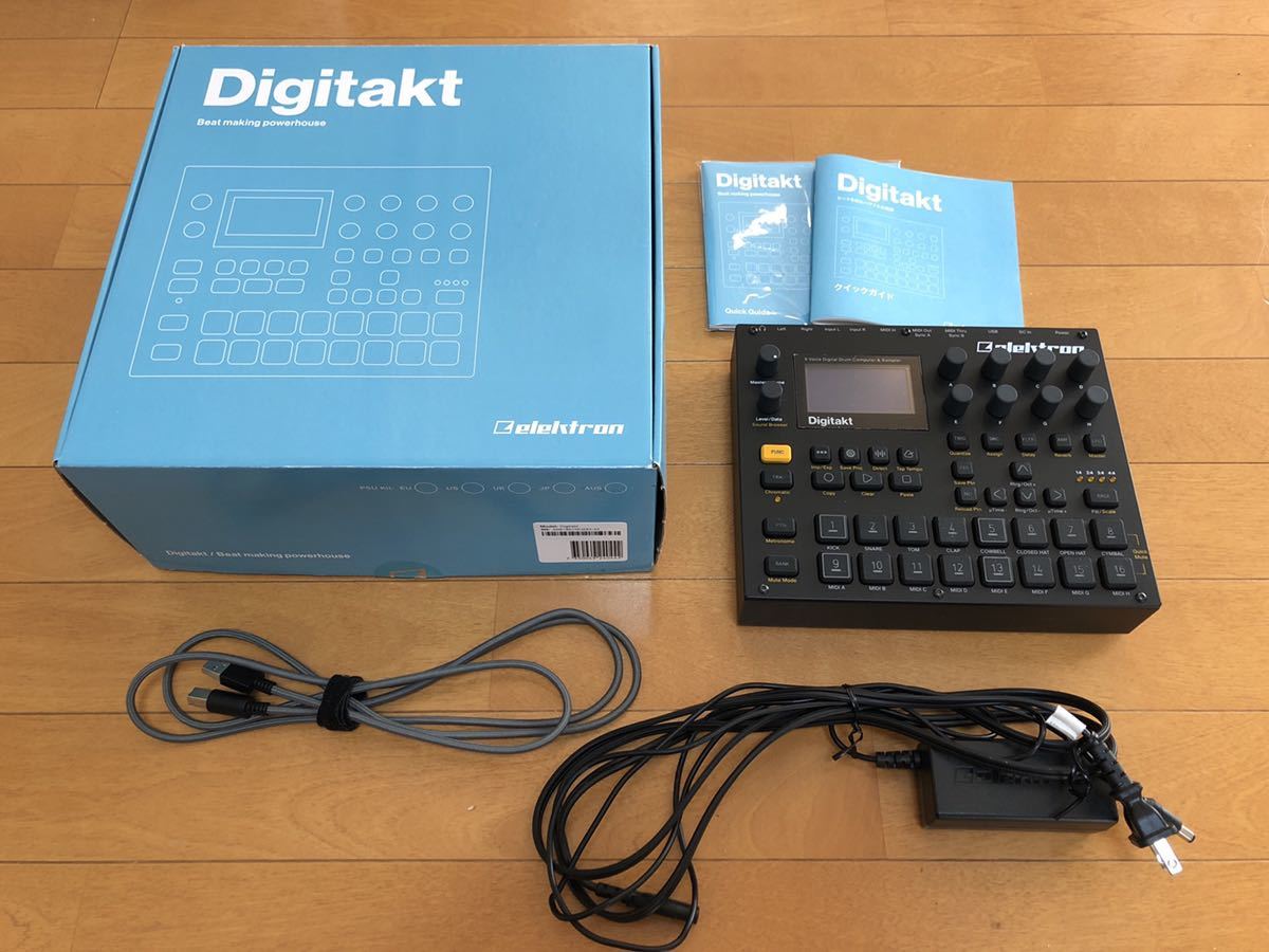 Elektron Digitaktリズムマシン ドラムマシン サンプラー エレクトロン