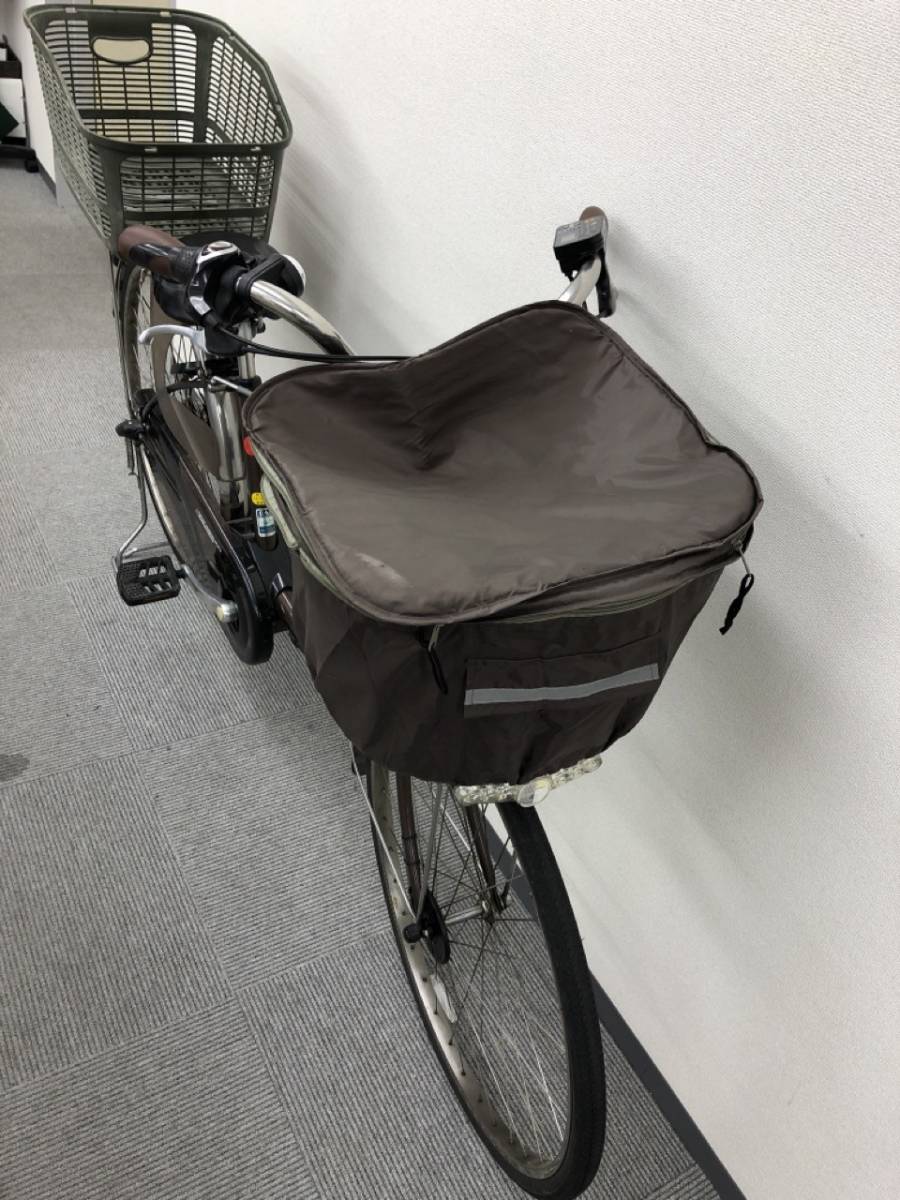 1001-445M② pickup welcome electric bike Panasonic Panasonic BE-END635T2 DX Brown 26 -inch battery 2. Yamato household goods flight 