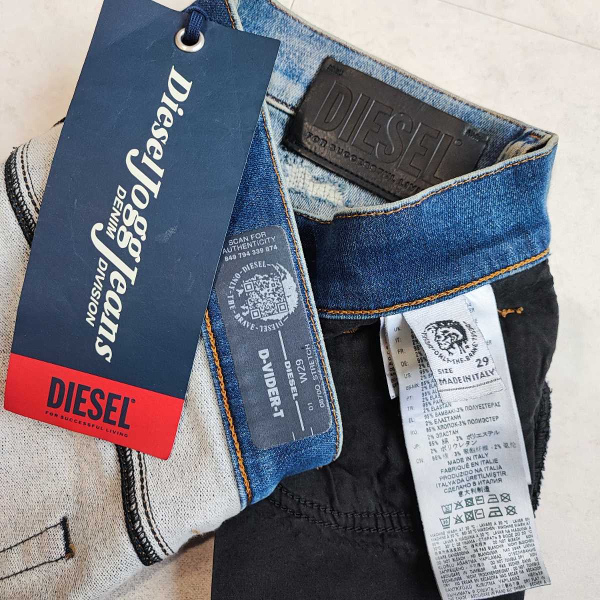 超お買い得!】 w29 DIESEL ジーンズ ジョグ JOGG THOMMER-T 0870Q