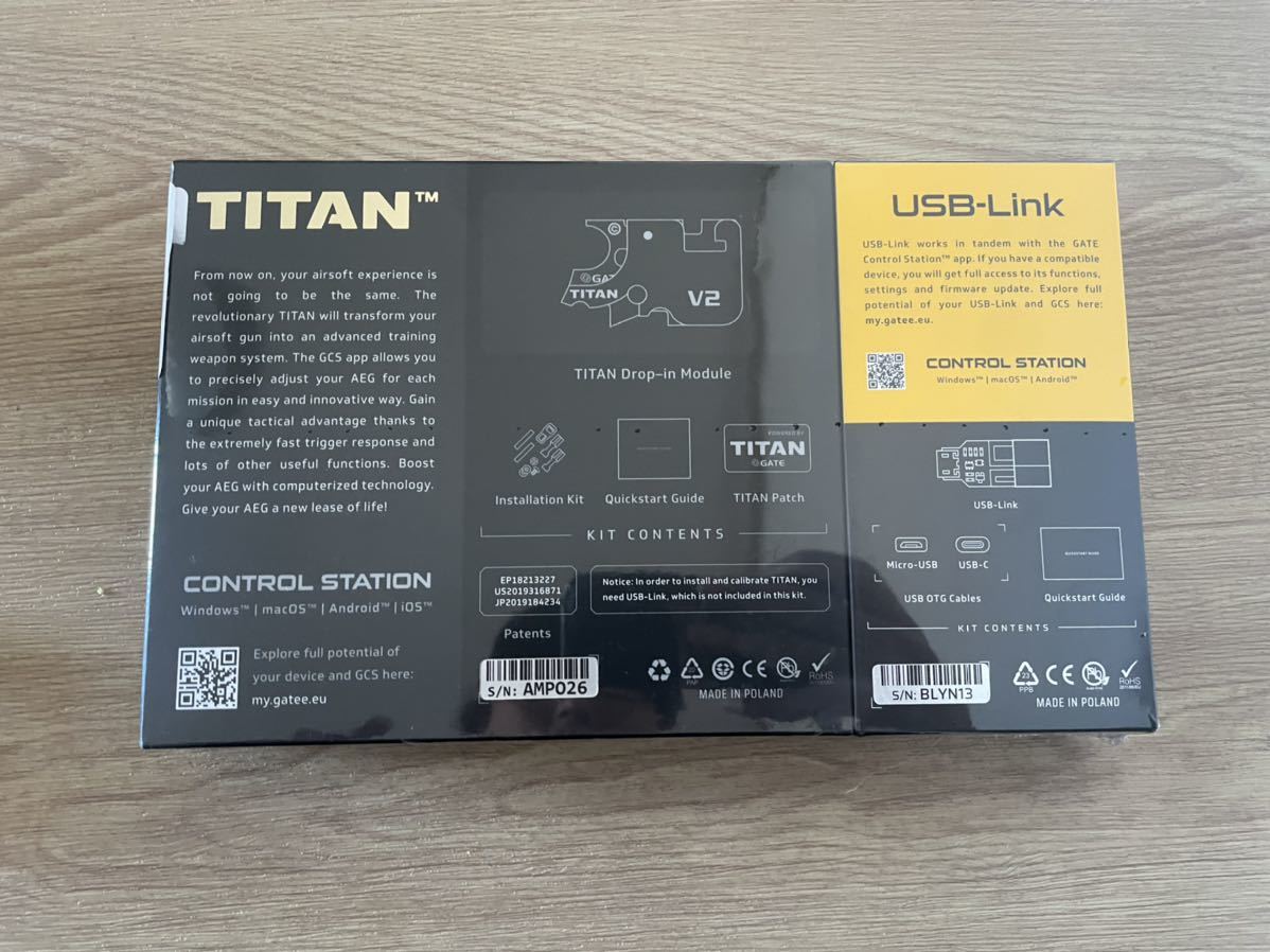 GATE TITAN Ver2 後方配線 advance USBリンク トイガン | red-village.com