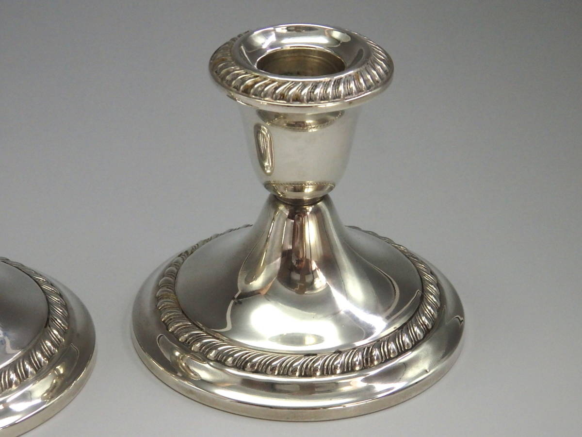 日本製品 Gorham stersing silver キャンドルホルダー、スタンド