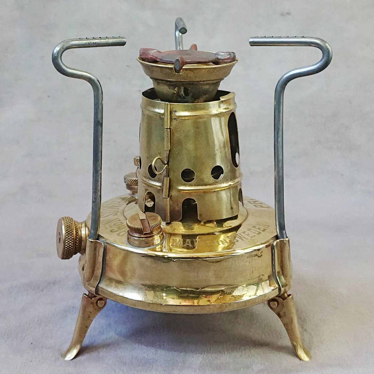 メンテ済 プリムス No 96 ケロシン ストーブ AA 1936年製造 灯油 メンテ済 プリムス No 96 ケロシン ストーブ AA 1936年製造 灯油