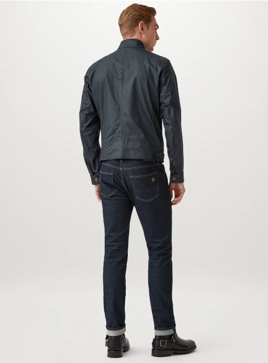 ダークネイビー【新品】BELSTAFF Race Master size 38UK BRITISH