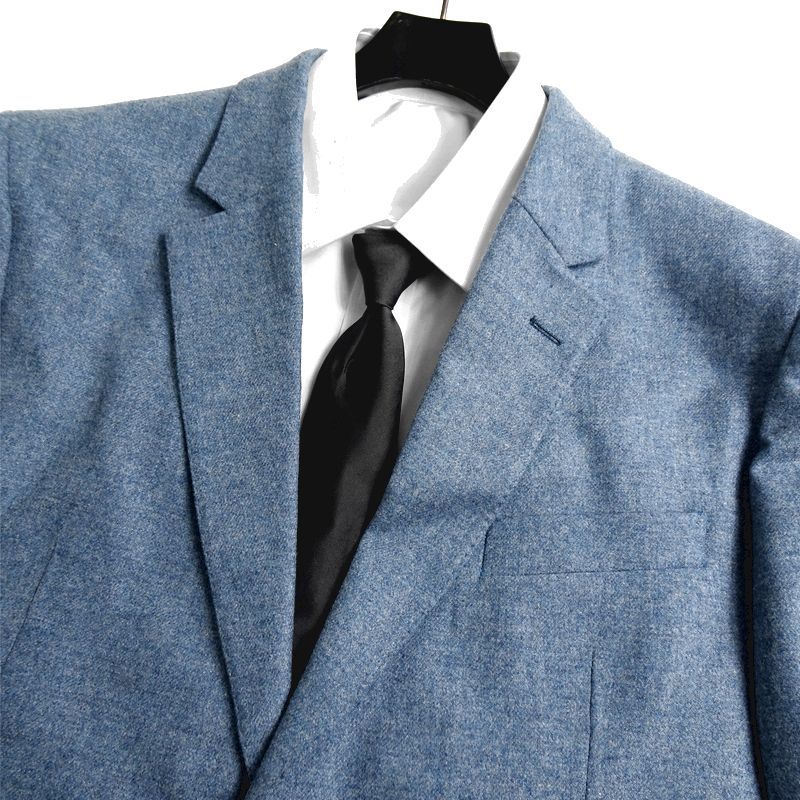 □HACKETT LONDON ハケット 新品 定価8.7万 カシミヤ混ウール ライト