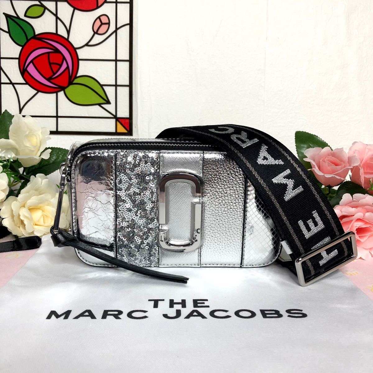 Yahoo!オークション 新品 MARC JACOBS スナップショット ショルダー...