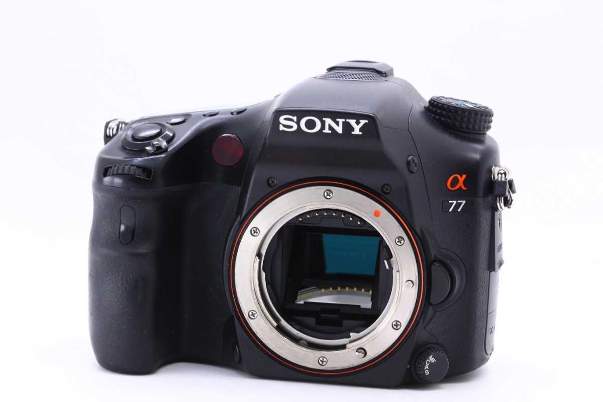 ☆良品☆ ソニー SONY α77 SLT-A77V ボディ ☆バッテリー