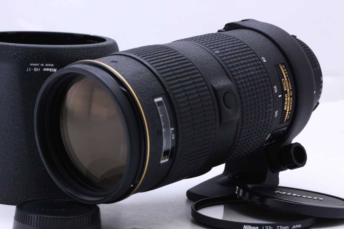 Nikon AF-S NIKKOR 80-200mm F2.8 D ED IF telephoto zoom lens 7292