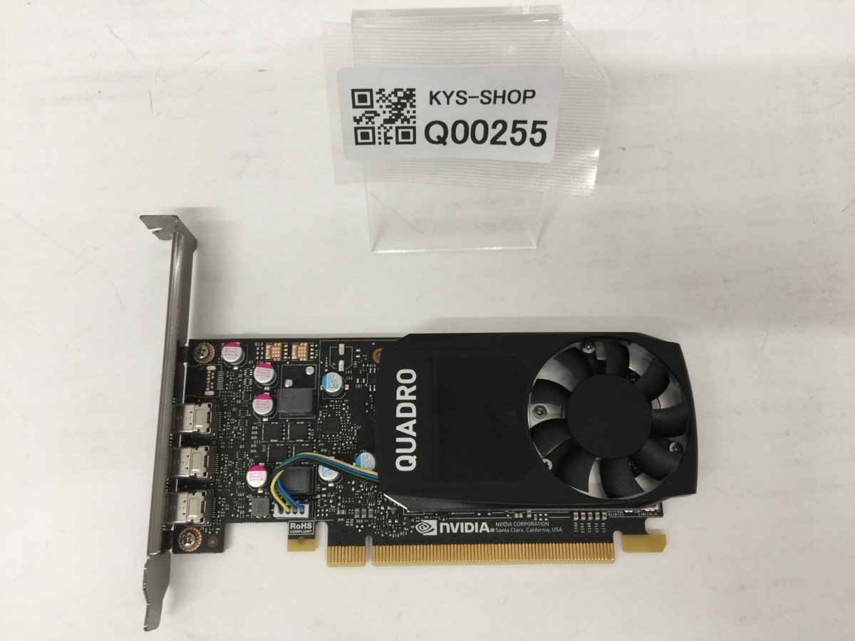 非売品 グラボ NVIDIA Quadro P400 2G miniDP×3 グラフィックビデオ