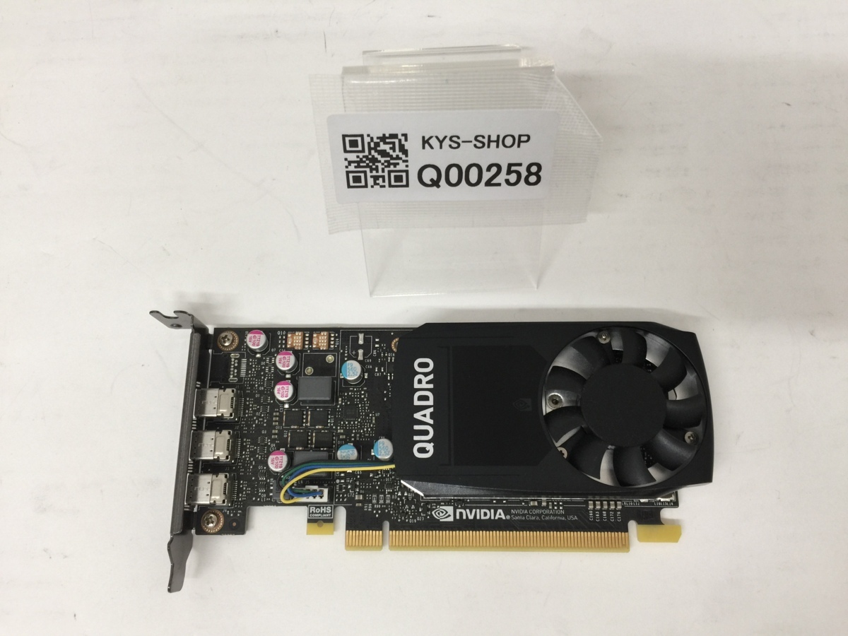 予約販売】本 グラボ NVIDIA Quadro P400 2G miniDP×3 グラフィック