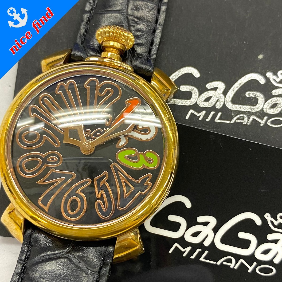 ◇ガガミラノ GaGa MILANO◇マヌアーレ40 リミテッドエディション