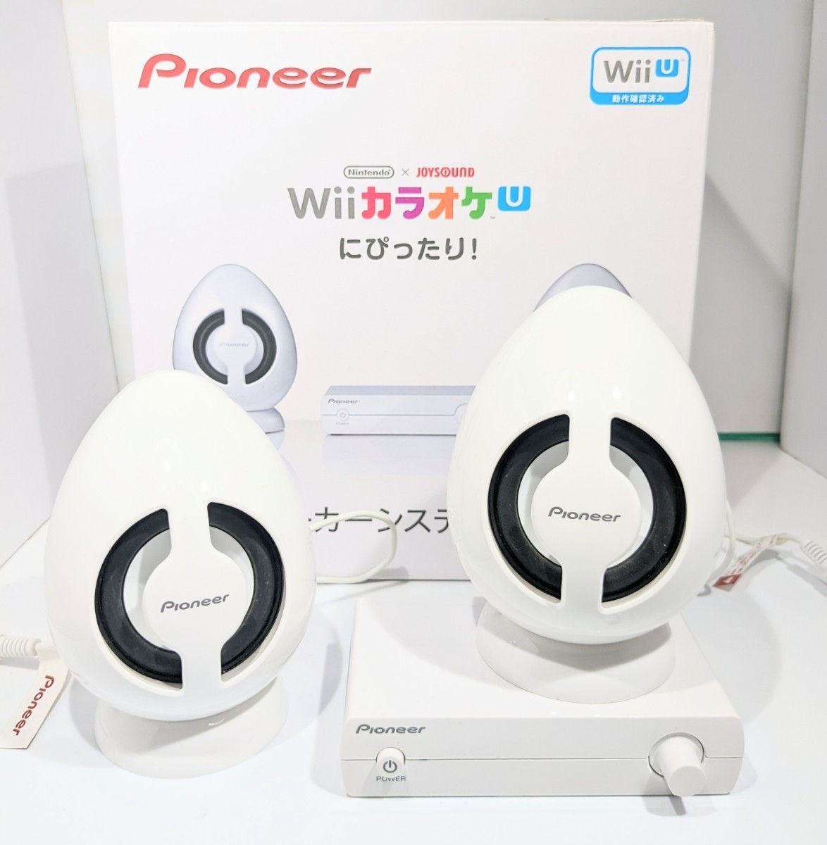 パイオニア Wii U カラオケ ミニスピーカーシステム かんたん接続1 ISS-200A-W 中古美品|Yahoo!フリマ(旧PayPayフリマ) パイオニア Wii U カラオケ ミニスピーカーシステム かんたん接続1 ISS-200A-W 中古美品|Yahoo!フリマ(旧PayPayフリマ)